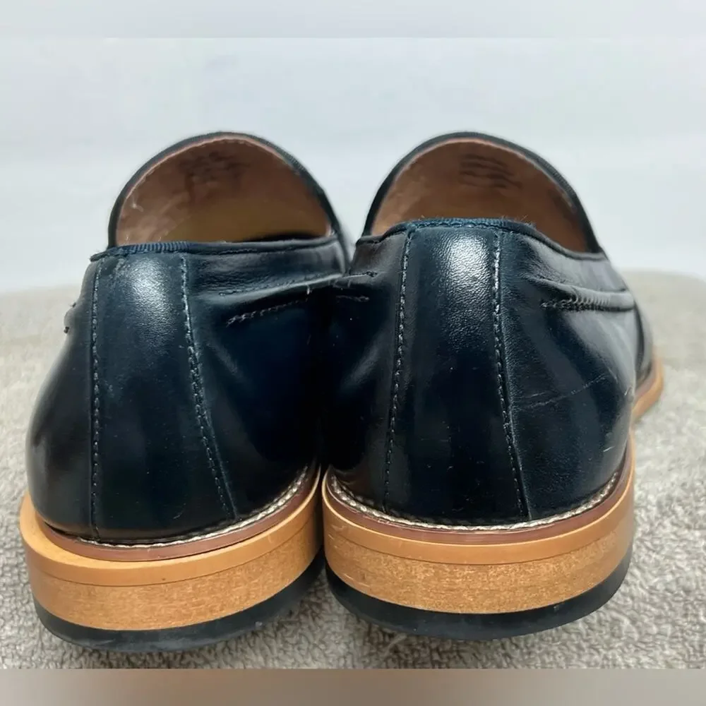 STACY ADAMS Men's Donovan Tassel Slip-on Loafer Oxford Size 11.5 M Color Black